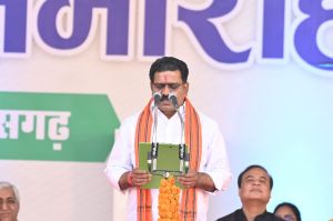  उपमुख्यमंत्री विजय शर्मा का जिला पंचायत सदस्य से लेकर डिप्टी सीएम तक का सफ़रनामा