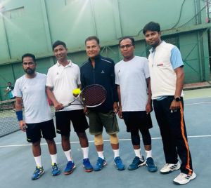  लॉन टेनिस प्रतियोगिता के टीम मुकाबले में रायपुर रीजन बनी विजेता  