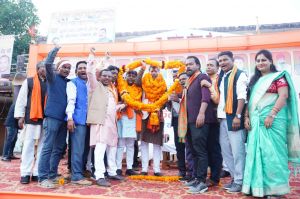 भाजपा के नवनियुक्त प्रदेश अध्यक्ष किरण देव का जगह जगह भव्य स्वागत भाजपा के नवनियुक्त प्रदेश अध्यक्ष किरण देव का जगह जगह भव्य स्वागत