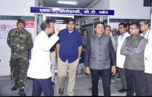 कलेक्टर ने सिम्स अस्पताल का किया आकस्मिक निरीक्षण कलेक्टर ने सिम्स अस्पताल का किया आकस्मिक निरीक्षण