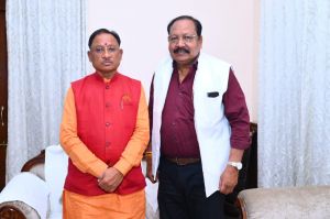 सांसद मोहन मंडावी ने मुख्यमंत्री को दी नववर्ष की शुभकामनाएं