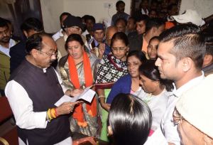  उप मुख्यमंत्री अरुण साव को नए साल की बधाई देने लोगों का लगा रहा तांता