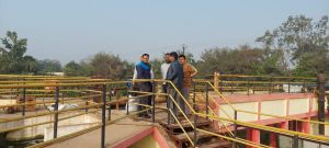 आयुक्त देवेश ध्रुव ने किया फिल्टर प्लांट निरीक्षण