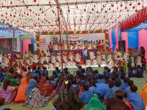 गमजू में आयोजित शिविर में हजारों ग्रामीण हुए लाभान्वित