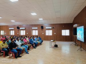  27वें राष्ट्रीय युवा महोत्सव, नगर निगम द्वारा सभागार में सीधा प्रसारण