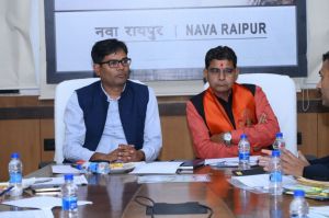 वित्त मंत्री ओपी चौधरी ने की खेल एवं युवा कल्याण के विभागीय बजट की समीक्षा