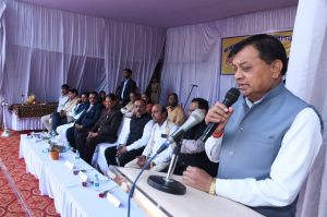  कमला नेहरु कॉलेज में वर्षिकोत्सव में हुए शामिल केबिनेट मंत्री लखन लाल देवांगन