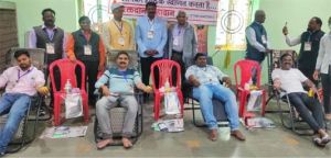 आंध्र भवन में श्री सांई नाथ जन सेवा समिति के तत्वावधान में रक्तदान शिविर आयोजित आंध्र भवन में श्री सांई नाथ जन सेवा समिति के तत्वावधान में रक्तदान शिविर आयोजित