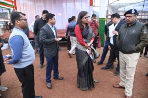 गणतंत्र दिवस की तैयारियों के संबंध में कलेक्टर ने सीएसईबी ग्राउंड का किया निरीक्षण गणतंत्र दिवस की तैयारियों के संबंध में कलेक्टर ने सीएसईबी ग्राउंड का किया निरीक्षण