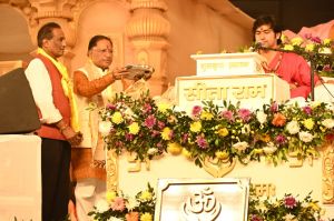 हमारे लिए यह खुशी की बात है कि छत्तीसगढ़ से भेजे चावल से श्री रामलला को लगाया गया भोग: मुख्यमंत्री श्री साय हमारे लिए यह खुशी की बात है कि छत्तीसगढ़ से भेजे चावल से श्री रामलला को लगाया गया भोग: मुख्यमंत्री श्री साय