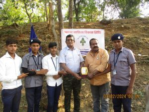  वन बहुल ग्राम औरापानी में स्काउट का व्यक्तित्व विकास शिविर संपन्न