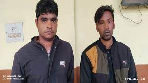 115 नग कफ सिरप के साथ दो युवक गिरफ्तार