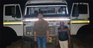  रेत घाट से अवैध तरीके से रेत उठाते 7 वाहन जब्त 