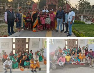 समाज कल्याण विभाग द्वारा विभिन्न संस्थाओं के 110 व्यक्तियों को शैक्षणिक भ्रमण कराया गया