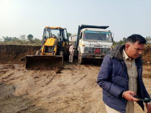 अवैध रेत भण्डारण, मुरूम उत्खनन एवं परिवहन पर कार्रवाई 