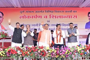  मुख्यमंत्री द्वारा दुर्ग संभाग को 268 करोड़ के 26 कार्यों की सौगातें