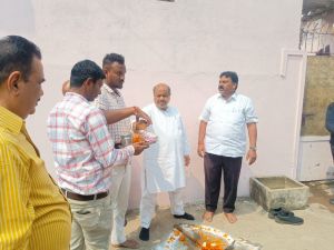 रायपुर उत्तर विधायक पुरंदर मिश्रा ने किया भूमिपूजन