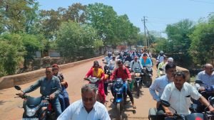  *अधिकारियों एवं कर्मचारियों ने रैली के माध्यम से दिया मतदाता जागरूकता का संदेश* 