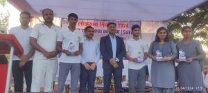 बिल्हा में स्वीप के तहत चुनई क्रिकेट आयोजित बिल्हा में स्वीप के तहत चुनई क्रिकेट आयोजित