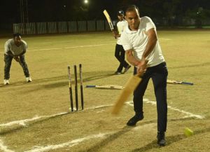 मतदाता जागरूकता बढ़ाने प्रशासन एकादश एवं नागरिक एकादश के मध्य आयोजित हुआ फ्लड लाइट फ्रैंडली क्रिकेट मैच मतदाता जागरूकता बढ़ाने प्रशासन एकादश एवं नागरिक एकादश के मध्य आयोजित हुआ फ्लड लाइट फ्रैंडली क्रिकेट मैच