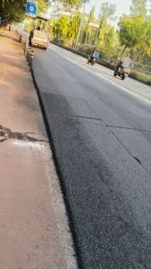 गौरवपथ को निगम ने किया चकाचक गौरवपथ को निगम ने किया चकाचक