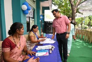 मुख्यमंत्री के सचिव पी. दयानंद ने किया मतदान