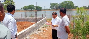 पंचायत एवं ग्रामीण विकास के सचिव राजेश राणा ने भरनी का दौरा कर किया विकास कार्यों का निरीक्षण