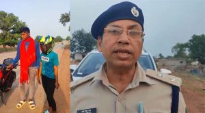  नेशनल हाईवे 43 पर प्रेमी युगल कर रहा था मोटरसाइकिल पर स्टंट... पुलिस अधीक्षक ने दौड़कर पकड़ा