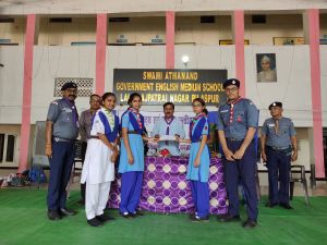 प्याऊ घर में सेवा कार्य के लिए स्काउट्स गाइड्स रोवर्स रेंजर्स को किया गया सम्मानित