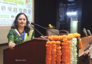 डॉ. दीक्षा चौबे भारत कीर्ति व आयुष कीर्ति अलंकरण से सम्मानित 