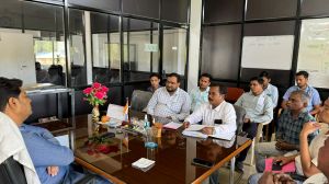 महापौर श्री एजाज ढेबर ने फिल्टर प्लांट में बैठक लेकर ग्रीष्मकालीन पेयजल व्यवस्था की समीक्षा की  