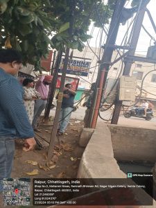  अपर आयुक्त ने  नाला सफाई अभियान का किया निरीक्षण