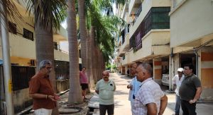 कच्ची नालियों का निर्माण वर्षा का पानी सुचारू रूप से बड़े नालो में जाये कच्ची नालियों का निर्माण वर्षा का पानी सुचारू रूप से बड़े नालो में जाये