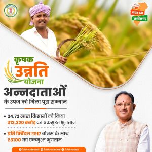 सोशल मीडिया में टॉप ट्रेंड कर रहा #संवर_रहा_छत्तीसगढ़