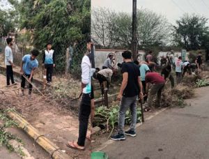 इंदिरा गांधी कृषि विश्वविद्यालय के राष्ट्रीय सेवा योजना के स्वयंसेवकों ने स्वच्छता अभियान चलाया इंदिरा गांधी कृषि विश्वविद्यालय के राष्ट्रीय सेवा योजना के स्वयंसेवकों ने स्वच्छता अभियान चलाया