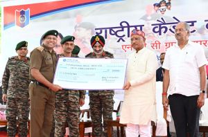 अनुशासन, साहस और निस्वार्थ भाव से सेवा के लिए प्रेरित करता है एनसीसी: मुख्यमंत्री 