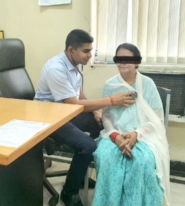  अम्बेडकर अस्पताल के हार्ट, चेस्ट और वैस्कुलर सर्जरी विभाग में 63 वर्षीय महिला के हृदय का जटिल ऑपरेशन