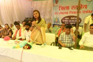  लिटिया जनसमस्या निवारण शिविर में 282 आवेदन निराकृत