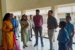 कलेक्टर ने किया प्री मैट्रिक आदिवासी बालक छात्रावास पीपरछेड़ी का निरीक्षण कलेक्टर ने किया प्री मैट्रिक आदिवासी बालक छात्रावास पीपरछेड़ी का निरीक्षण