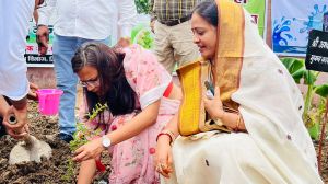  बेटी बचाओ बेटी पढ़ाओ के तहत बेटियों के नाम पर वृक्षारोपण सेल्फी विथ लाडो व सेल्फी विथ मां का आयोजन