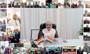 गांवो में श्रमदान से सार्वजनिक एवं धार्मिक स्थानों की साफ-सफाई 