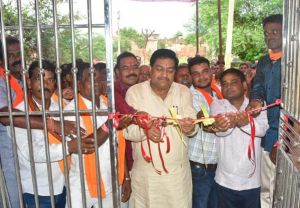  खाद्य मंत्री श्री बघेल ने ग्राम घोरहा में  विभिन्न विकास कार्यों का लोकार्पण किया