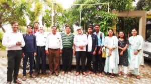  संगीत के छात्रों ने मां के नाम फलदार, फूलदार और छायादार पेड़ रोपे