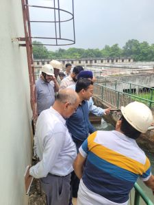 नगर निगम भिलाई की आयुक्त पहुंचे बीएसपी के फिल्टर प्लांट का निरीक्षण करने नगर निगम भिलाई की आयुक्त पहुंचे बीएसपी के फिल्टर प्लांट का निरीक्षण करने