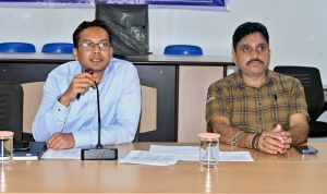   निचली बस्तियों में जल भराव होने पर तत्कालिक व्यवस्था करने के बारे में बैठक