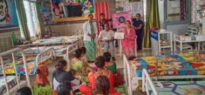 जिला चिकित्सालय के एनआरसी में मनाया गया विश्व स्तनपान सप्ताह