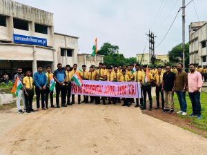 विश्व आदिवासी दिवस मनाया गया,  तिरंगा रैली निकाली गई