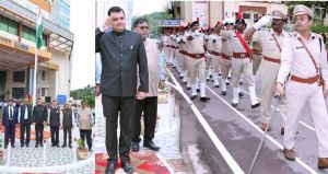  पॉवर कंपनी में चेयरमैन  पी. दयानंद ने किया ध्वजारोहण