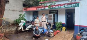 शुष्क दिवस में जप्त की गई मध्यप्रदेश निर्मित मदिरा, आरोपी गिरफ्तार