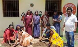  नारी  शक्ति से जल शक्ति के थीम पर जिले में जल संरक्षण का कार्य जारी